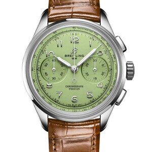 Breitling Premier B09 Chronograph 40- Stainless Steel On Strap